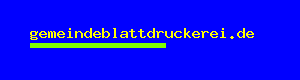 gemeindeblattdruckerei.de is for sale